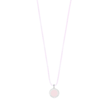 OCEAN PINK CHAIN PINK CHIP NECKLACE