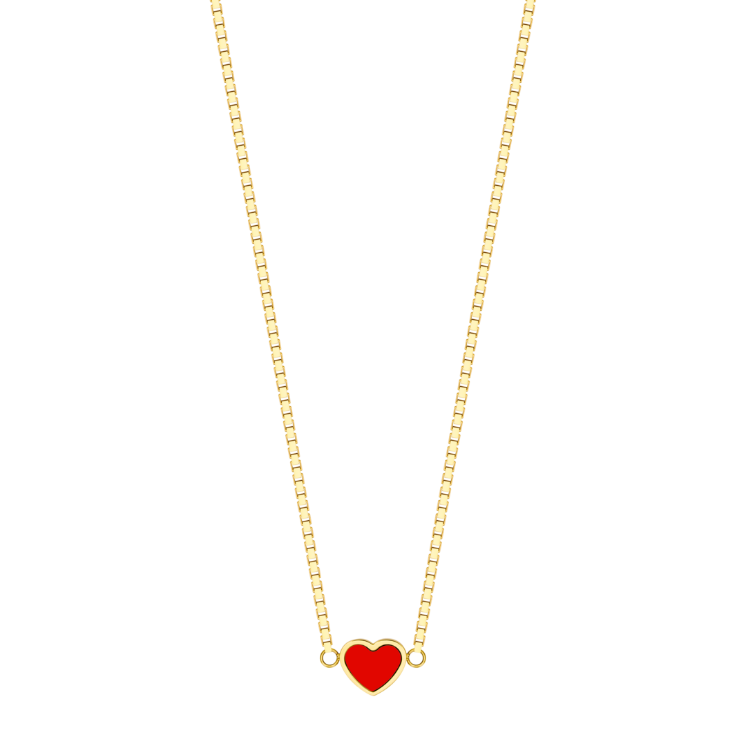 AMARE RED CHIP NECKLACE