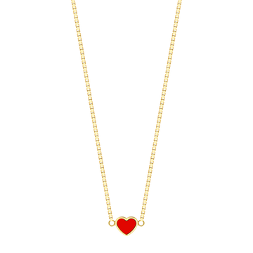 AMARE RED CHIP NECKLACE
