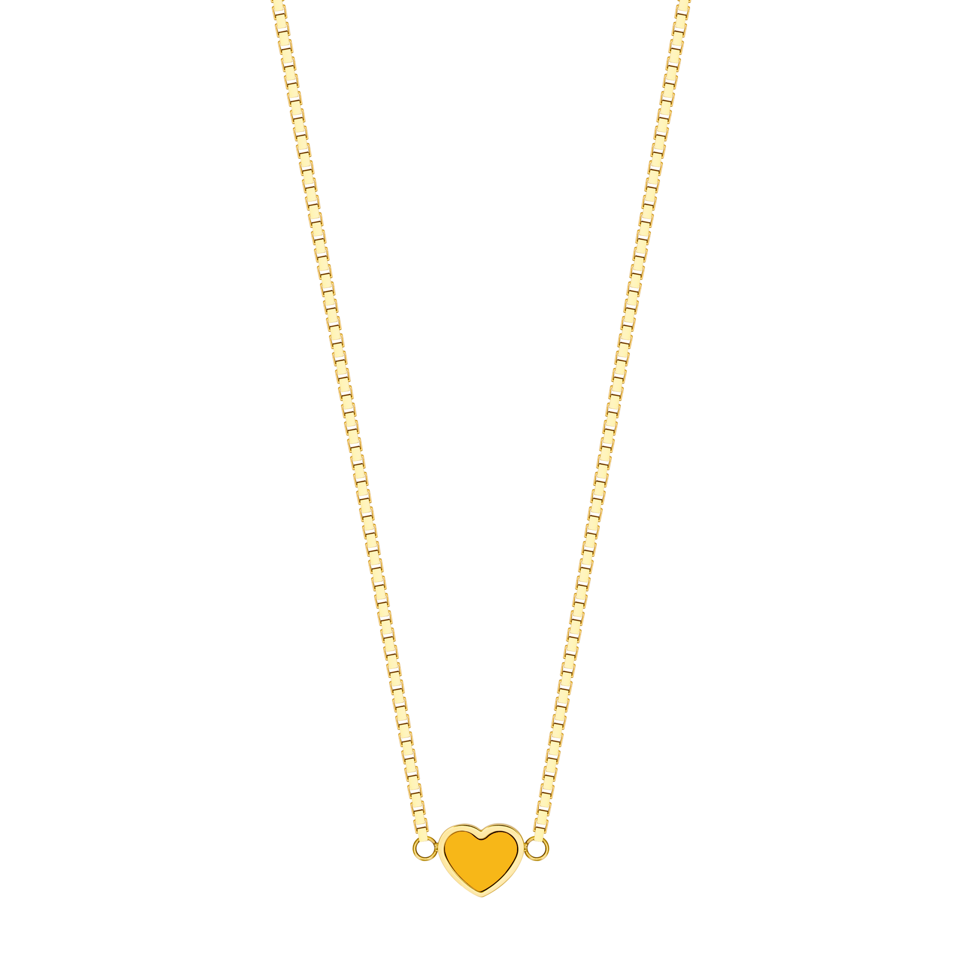 AMARE SPECTRA YELLOW CHIP NECKLACE