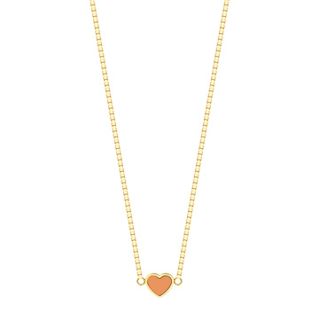 AMARE APRICOT CRUSH CHIP NECKLACE