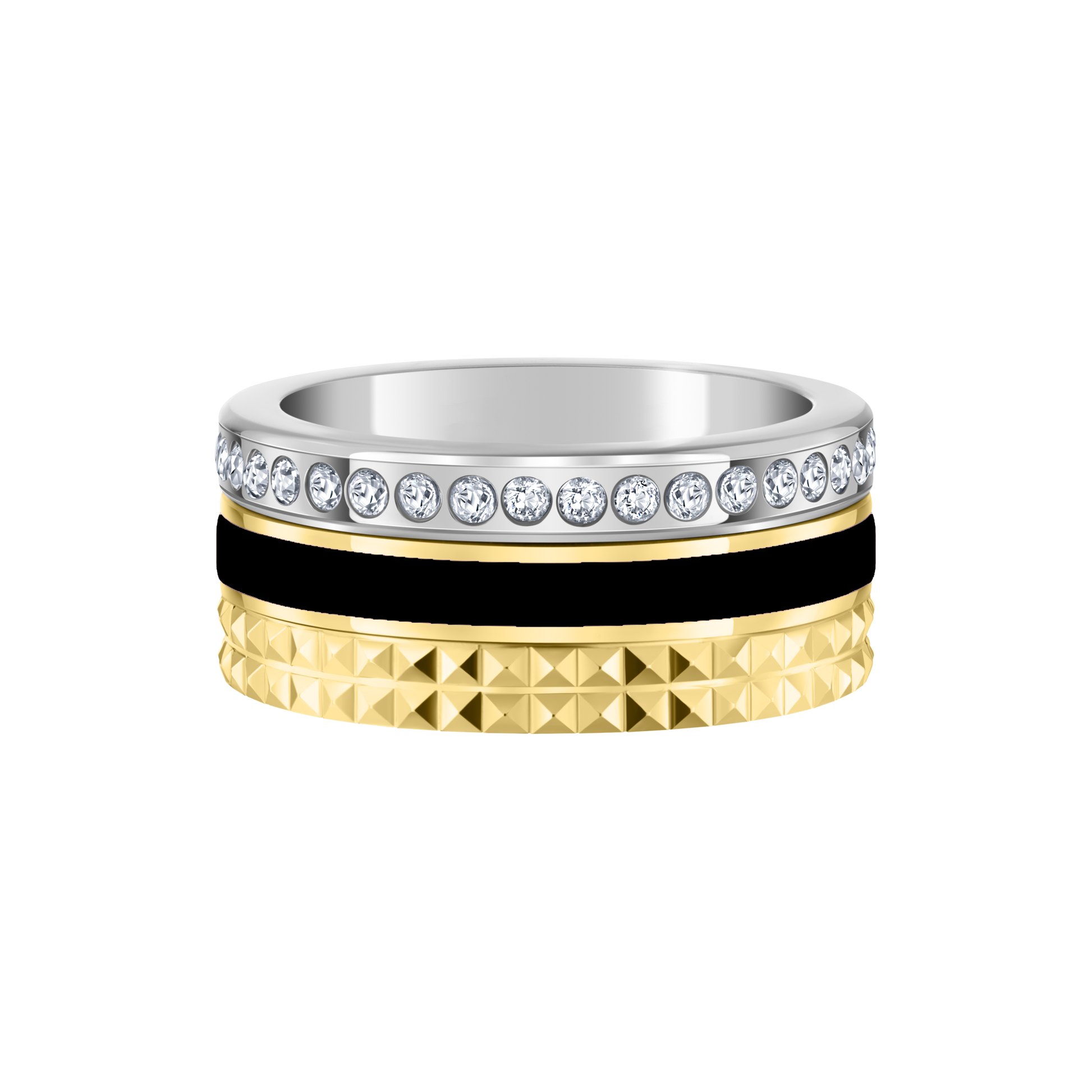 WEWA TUBE BLACK CHIP WITH ZIRCONIA RING