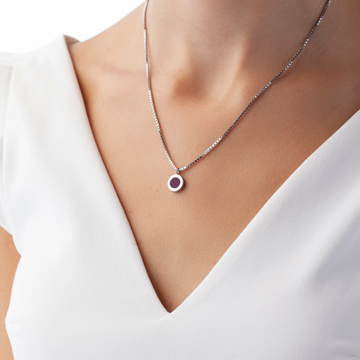 OCEAN PLUM CHIP NECKLACE