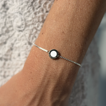OCEAN WHITE CHIP BRACELET
