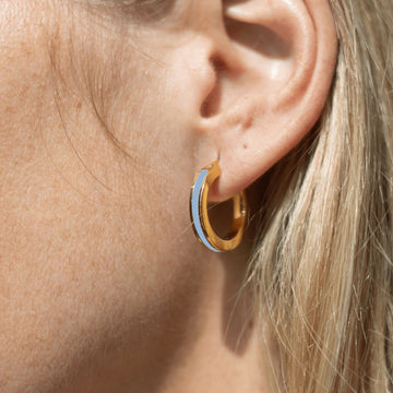 WEWA SINGLE POWDER BLUE HOOPS