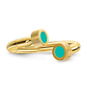 SEA CAP TURQUOISE / TURQUOISE CHIPS RING