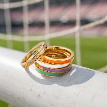 Luxury Jason Hyde gold stackable rings with modern design 