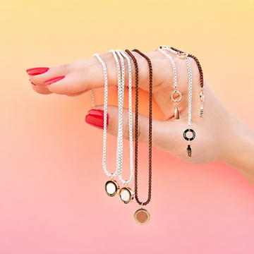 Elegant layered charm necklaces and bracelets for women by Jason Hyde