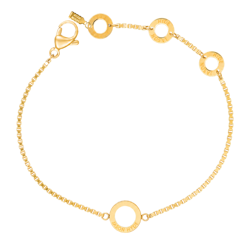 Ocean White Chip 3 stops bracelet
