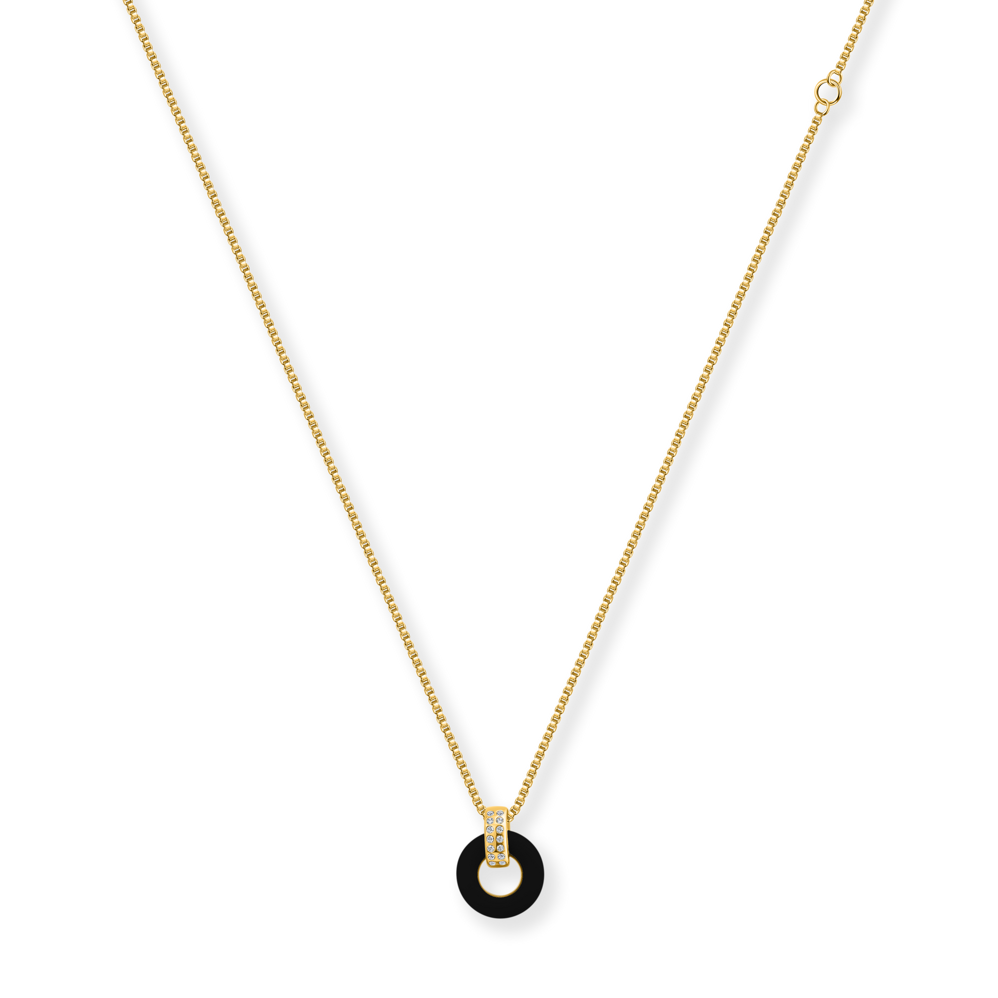 Black Lifesaver Necklace