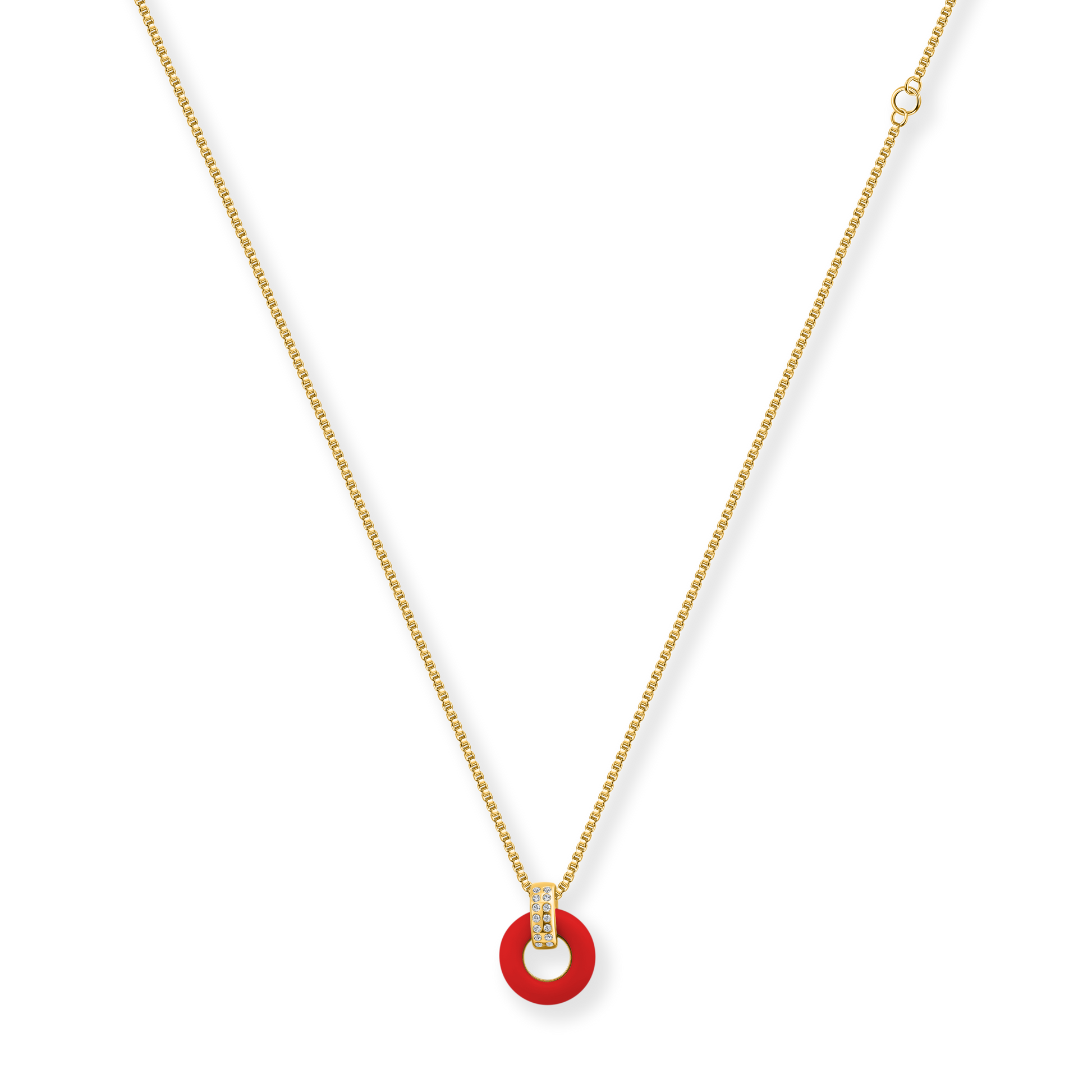 Red Lifesaver Necklace