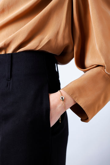 NEREIDA WHITE CHIP BRACELET