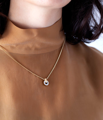 NEREIDA WHITE CHIP NECKLACE
