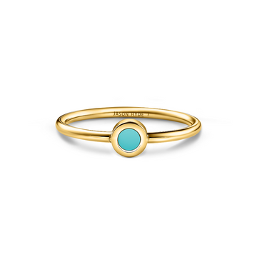 NEW WAVE TURQUOISE CHIP SINGLE RING