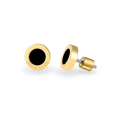 Jason Hyde Ocean Black Chip Earrings