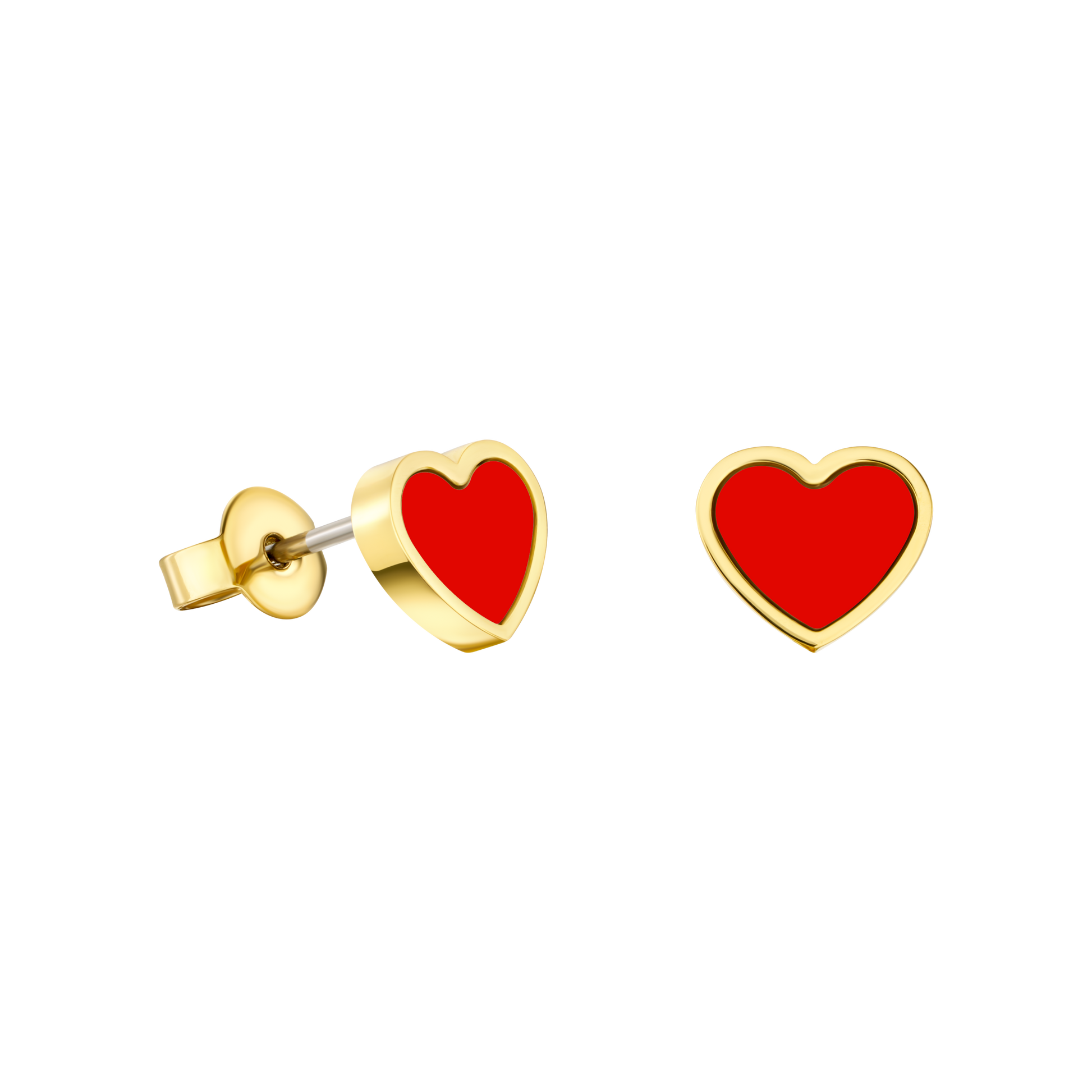 AMARE RED CHIP EARRINGS