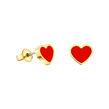 AMARE RED CHIP EARRINGS