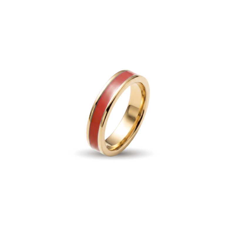 Lightweight WEWA circle chip charm designed with sustainable materials