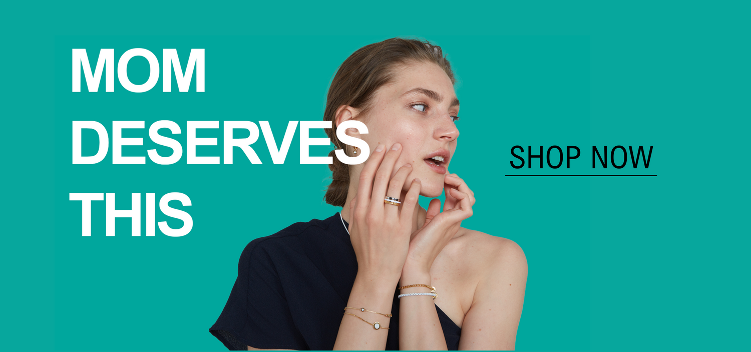 Jason Hyde homepage: "Mom Deserves This," woman with jewelry, "Shop Now." button