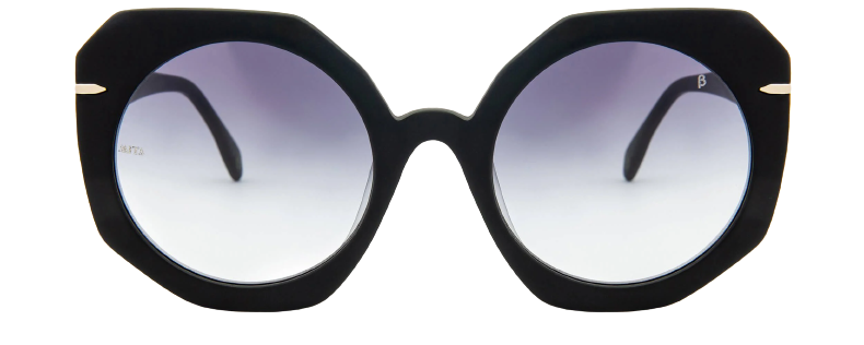 SUNGLASSES ILIOS SHINY BLACK/SMOKE