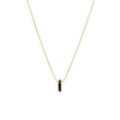 Jason Hyde Wewa Black Circle Chip Necklace