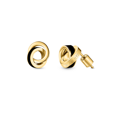 WEWA SAILOR KNOT BLACK CHIP EARRING