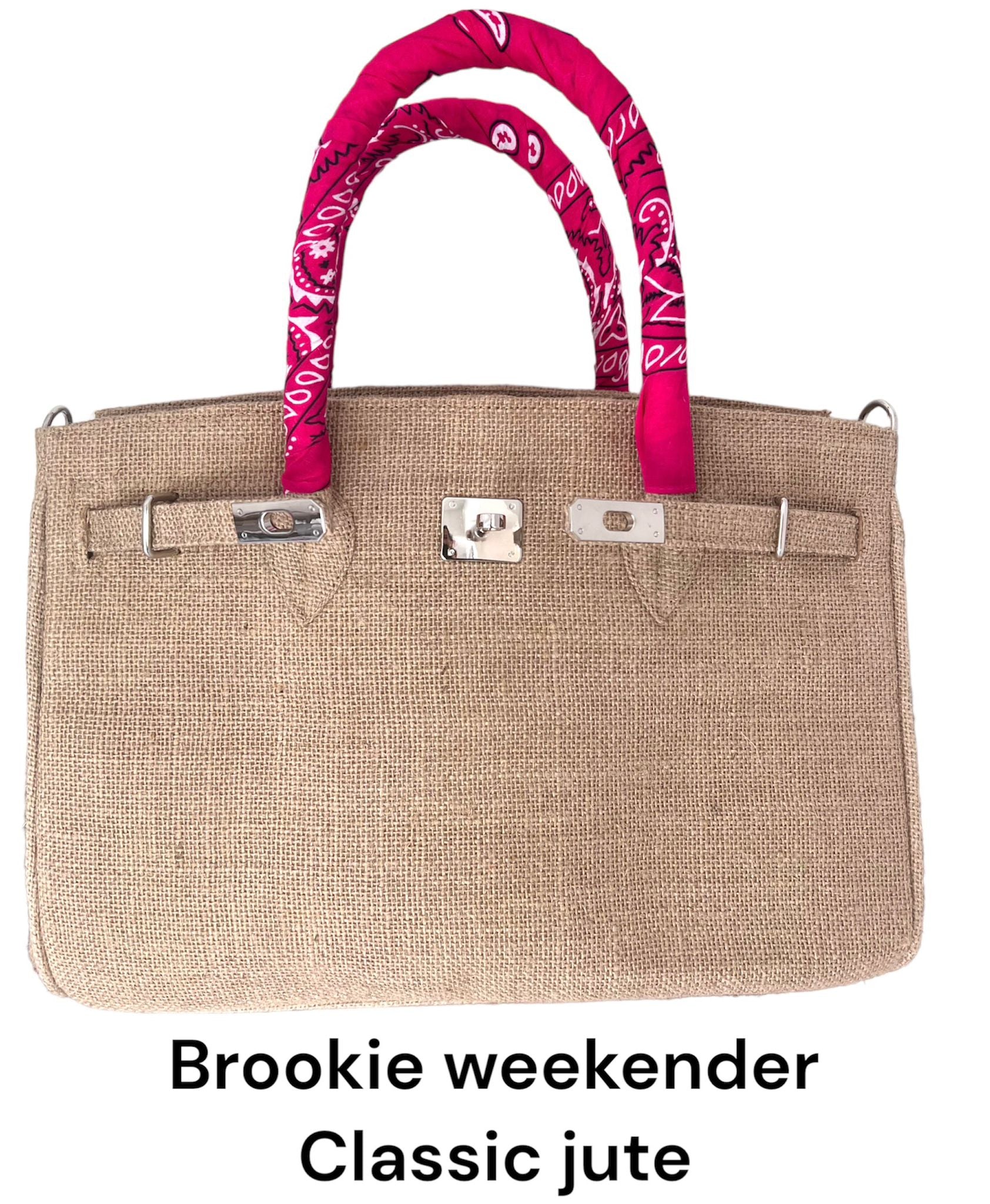 Bag BROOKIE Jute Weekender