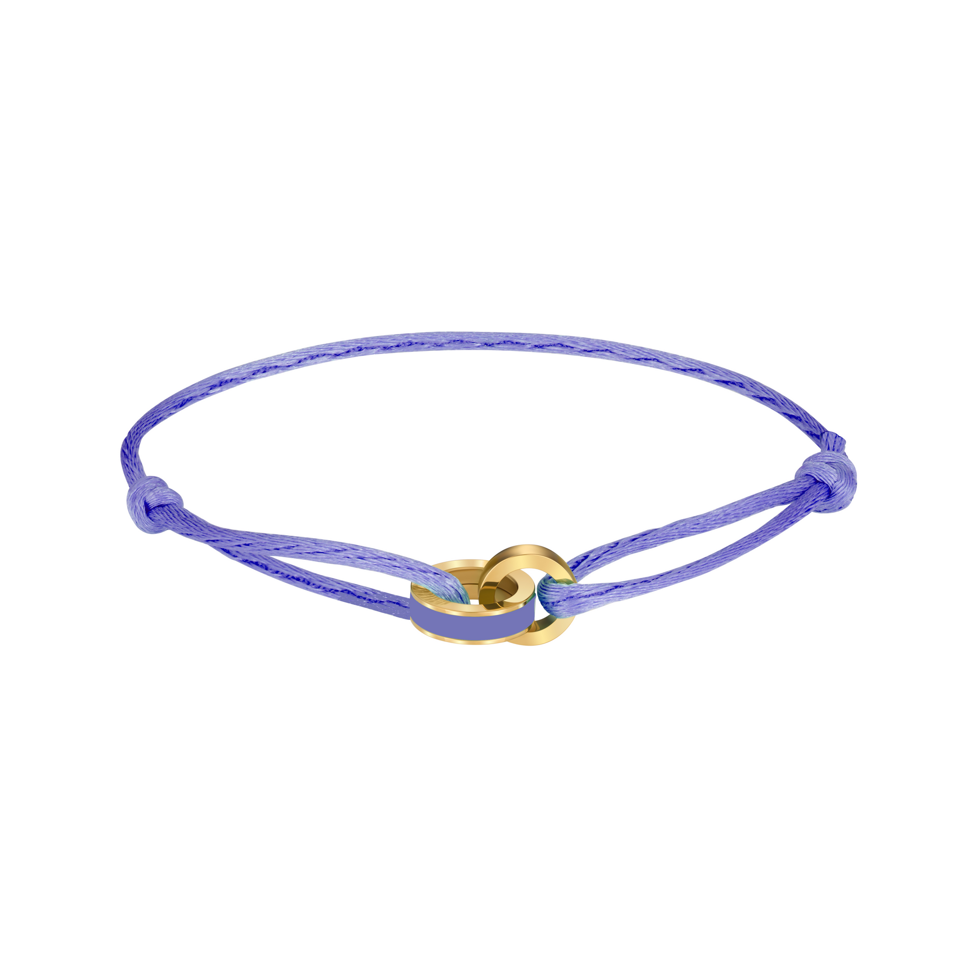 WEWA PERSIAN BLUE CORD AND CHIP BRACELET