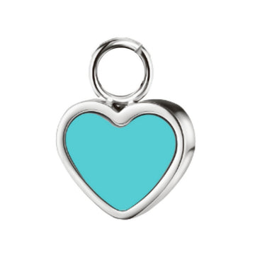 AMARE Charm Silver Turquoise Chip