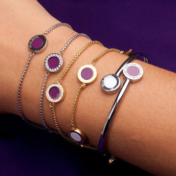 OCEAN PLUM CHIP BRACELET