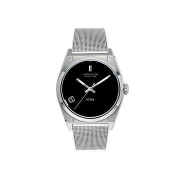 #SIXTY EIGHT | 34 MM WATCH BLACK DIAL - MESH STRAP