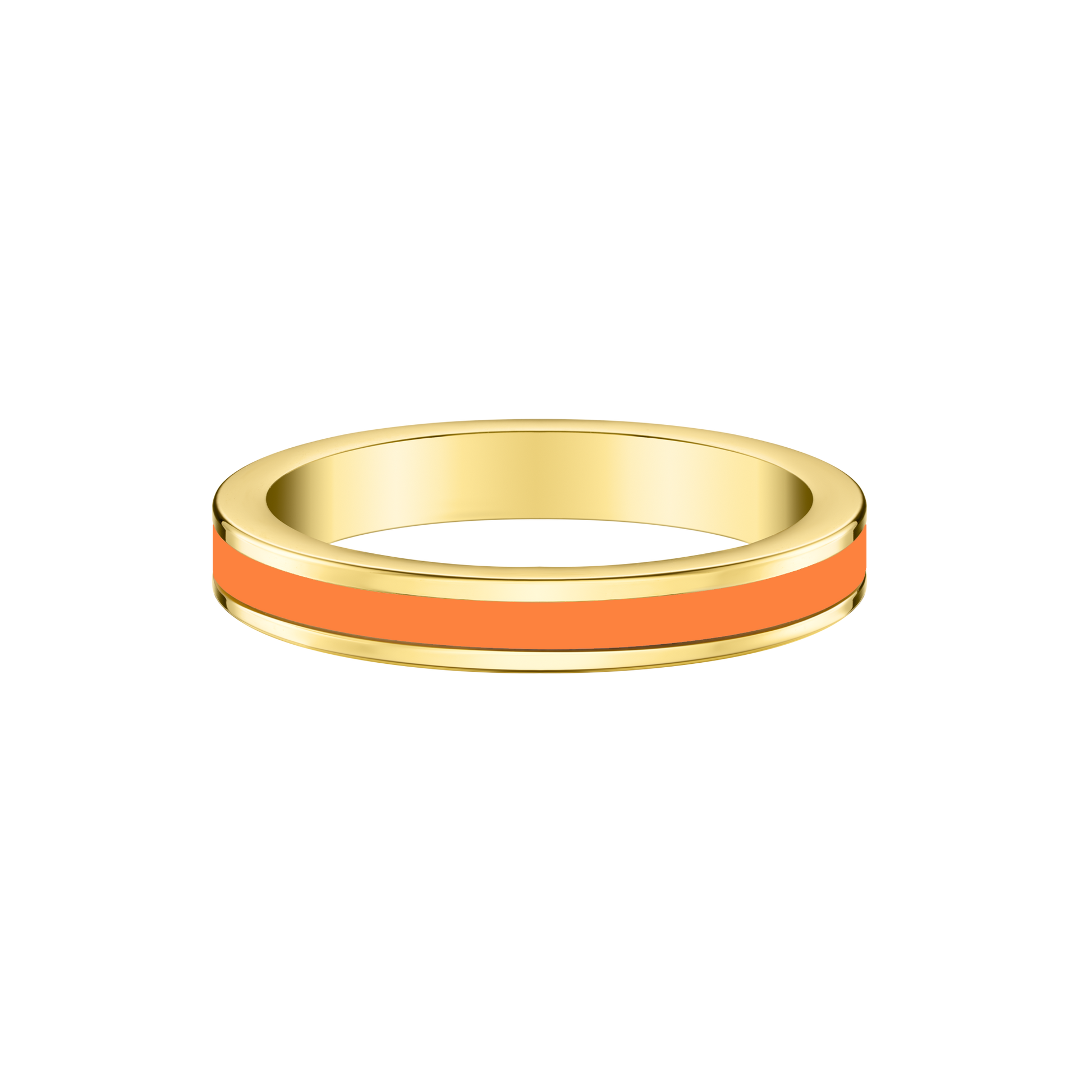 WEWA SINGLE ORANGE CHIP RING