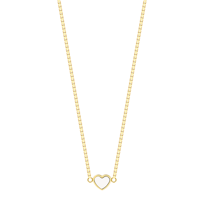 AMARE WHITE CHIP NECKLACE